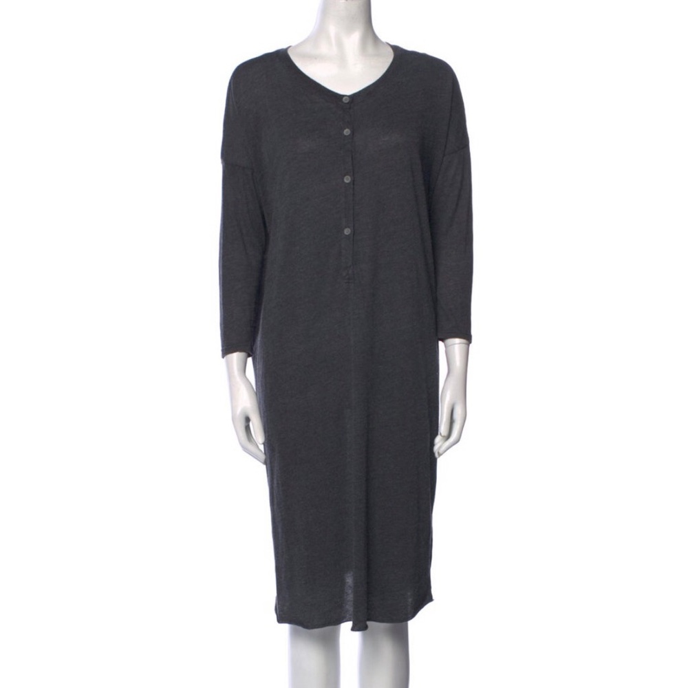Raquel Allegra Scoop Neck Neckline Knee-Length Dress